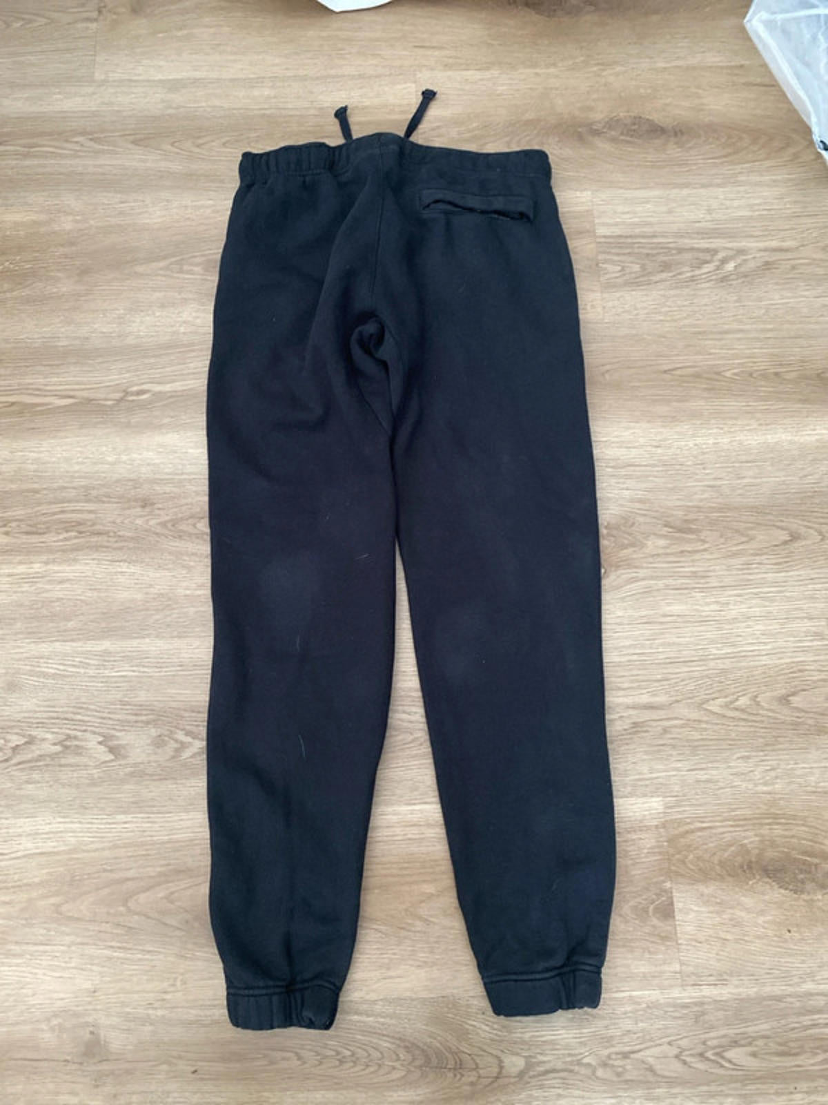 Nike small soft joggers black