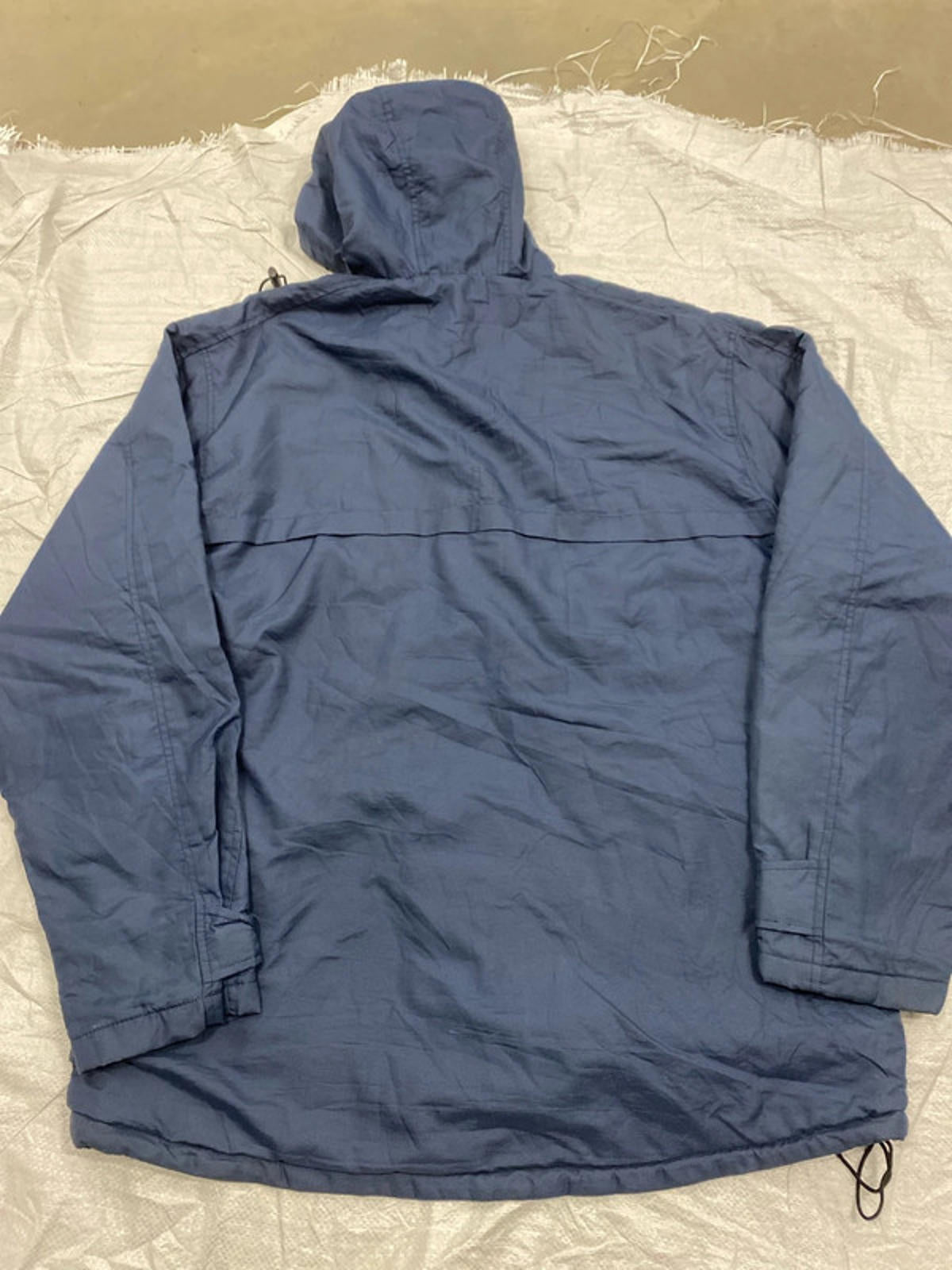 Levi Strauss & co blue 1/4 zip jacket large