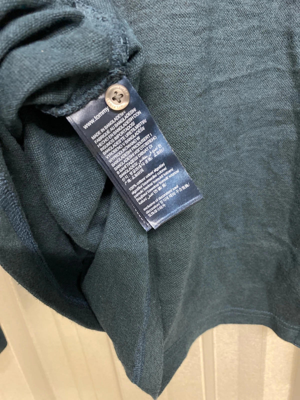 Tommy Hilfiger Large long sleeve polo shirt