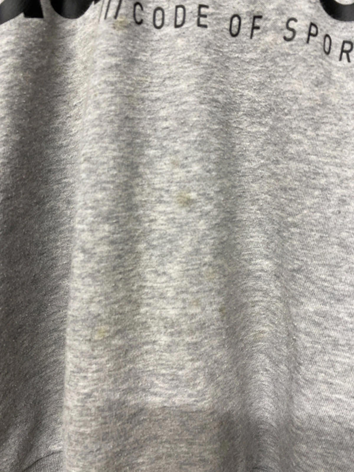 Adidas medium hoodie grey