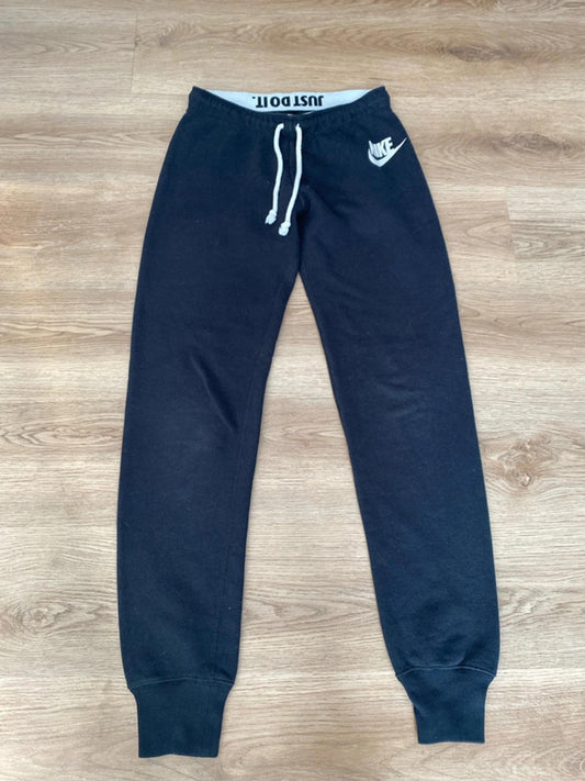 Nike small joggers black soft feel. Black