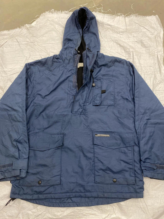 Levi Strauss & co blue 1/4 zip jacket large