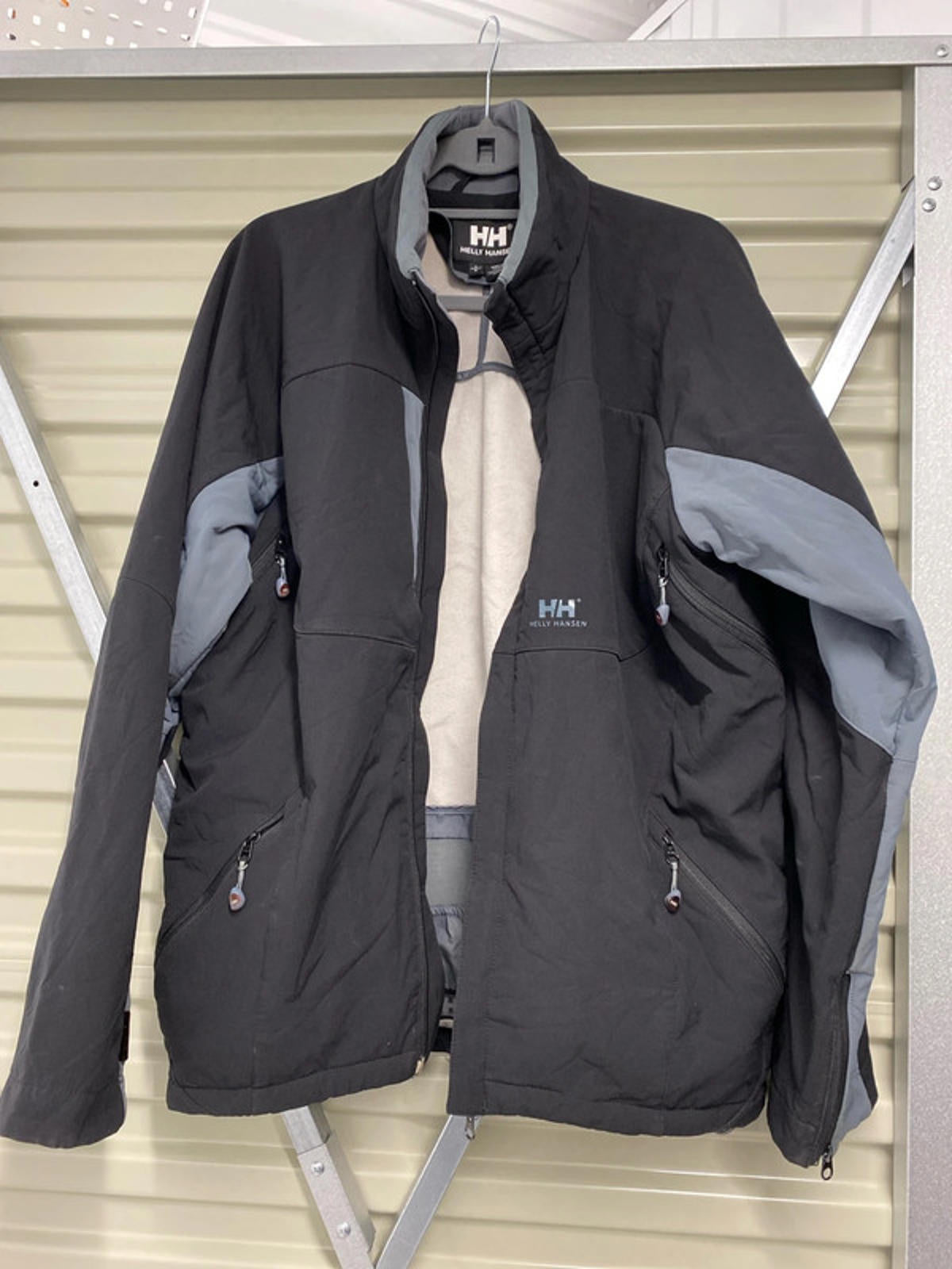 Helly Hansen Outdoor/ski jacket black /grey large