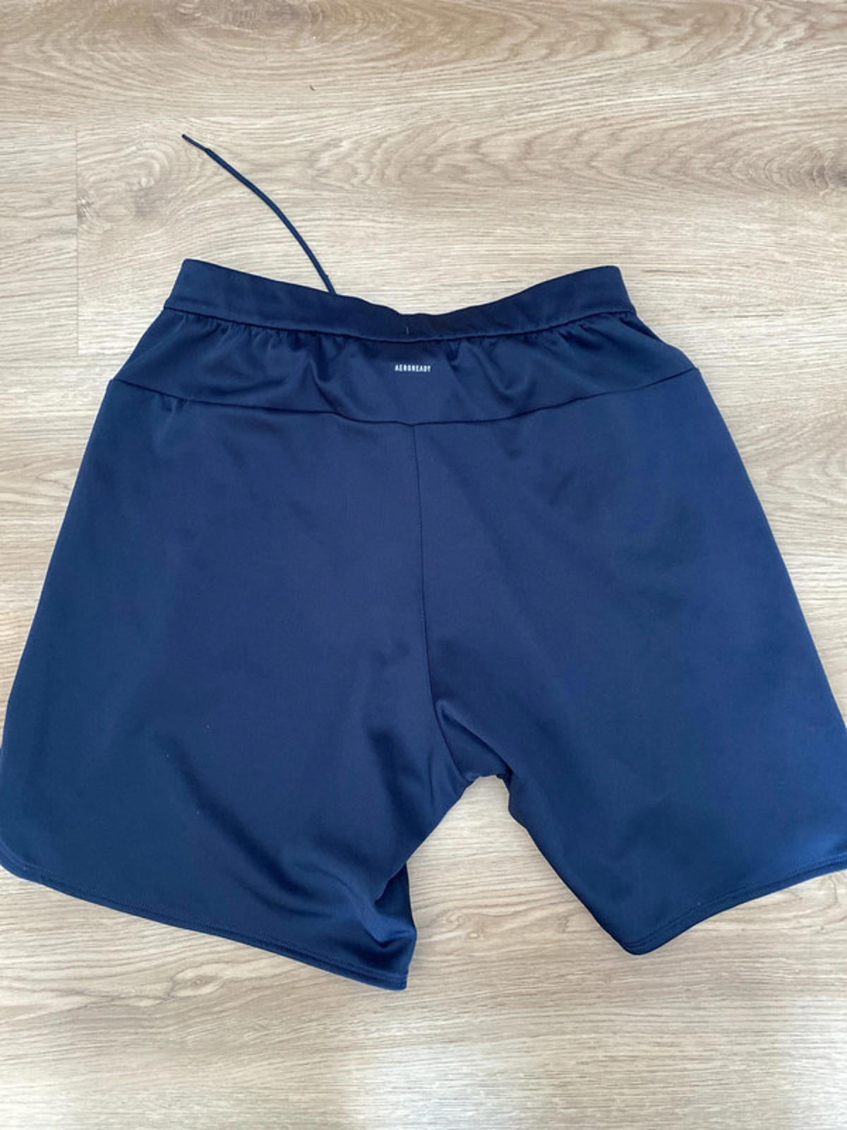 Adidas aero ready navy shorts size 7