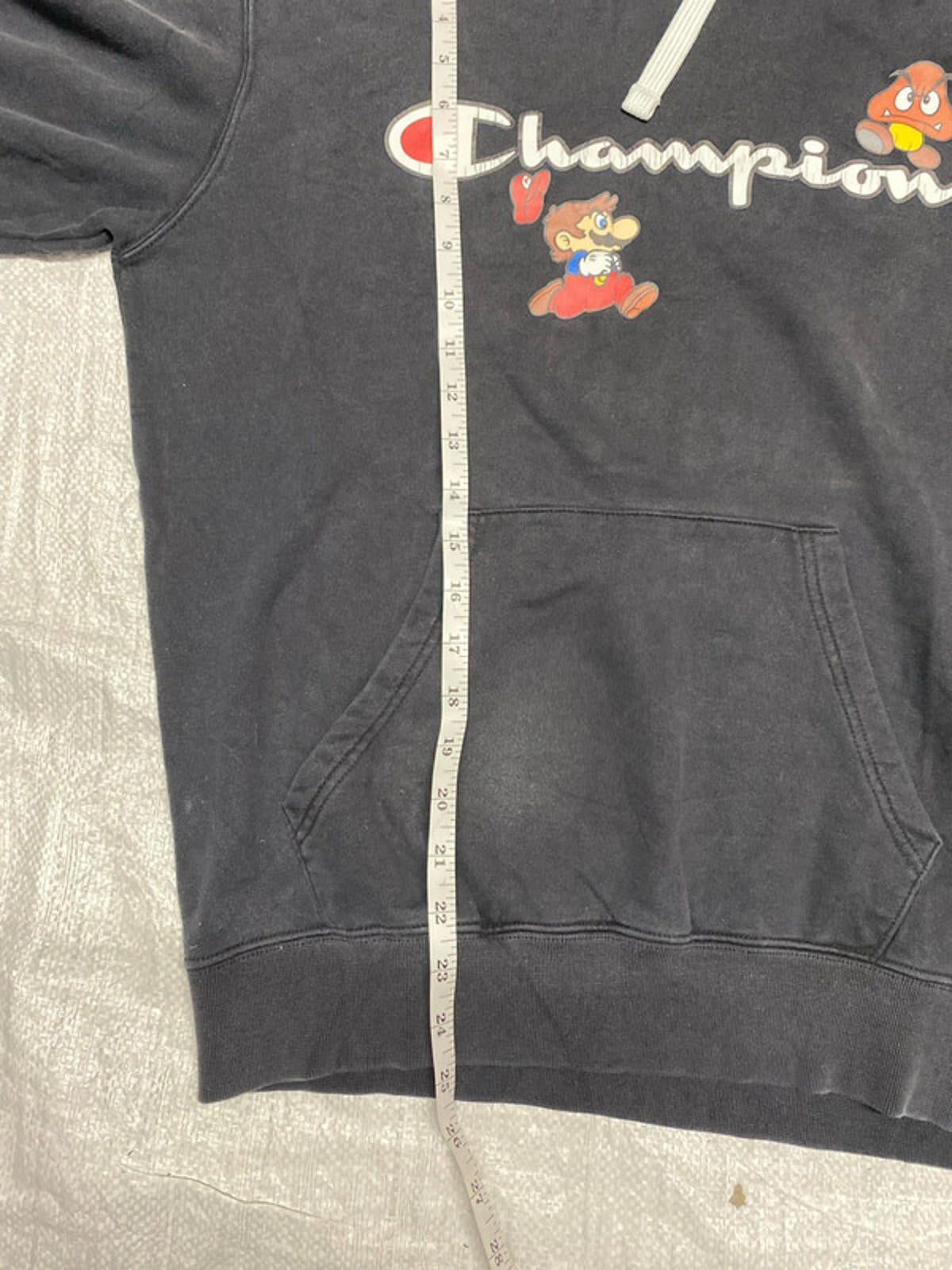Mario Brothers Champion Hoodie medium