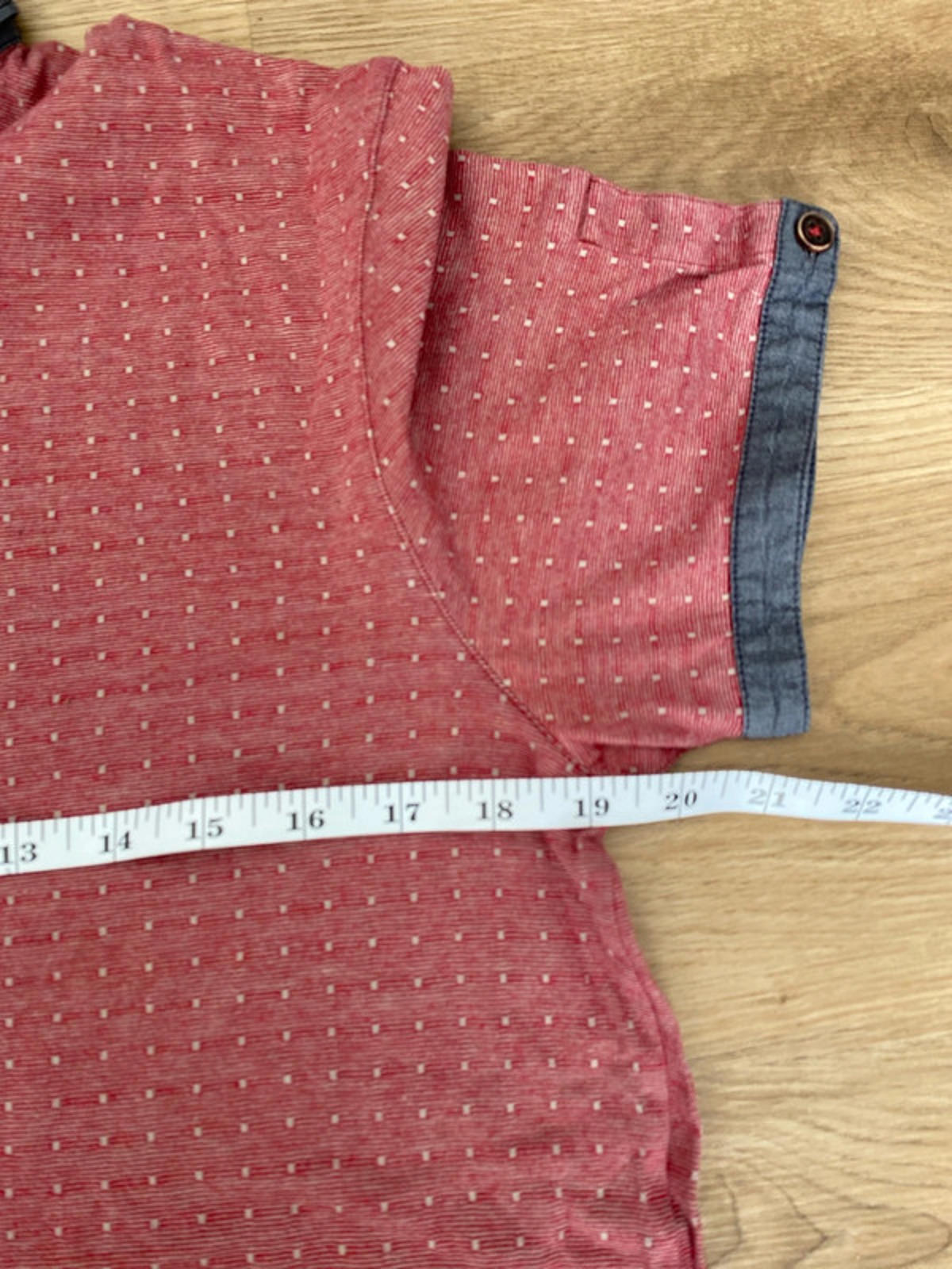 Ted Baker polo shirt pink/grey