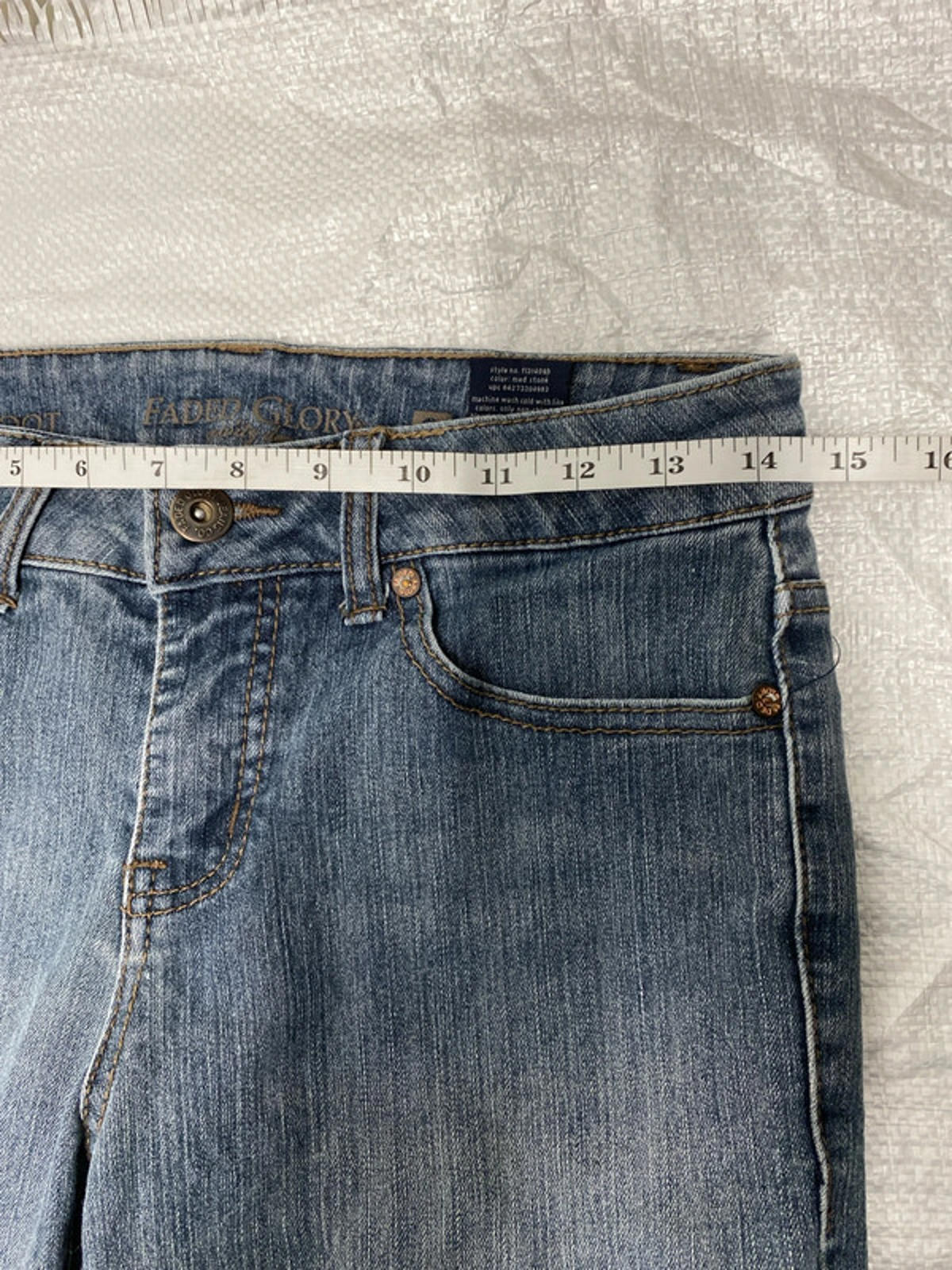 Y2K Faded Glory Jeans waist 28