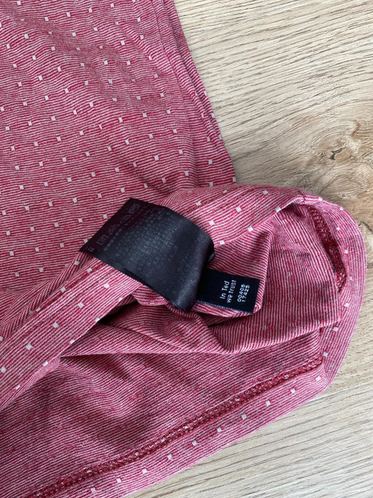 Ted Baker polo shirt pink/grey