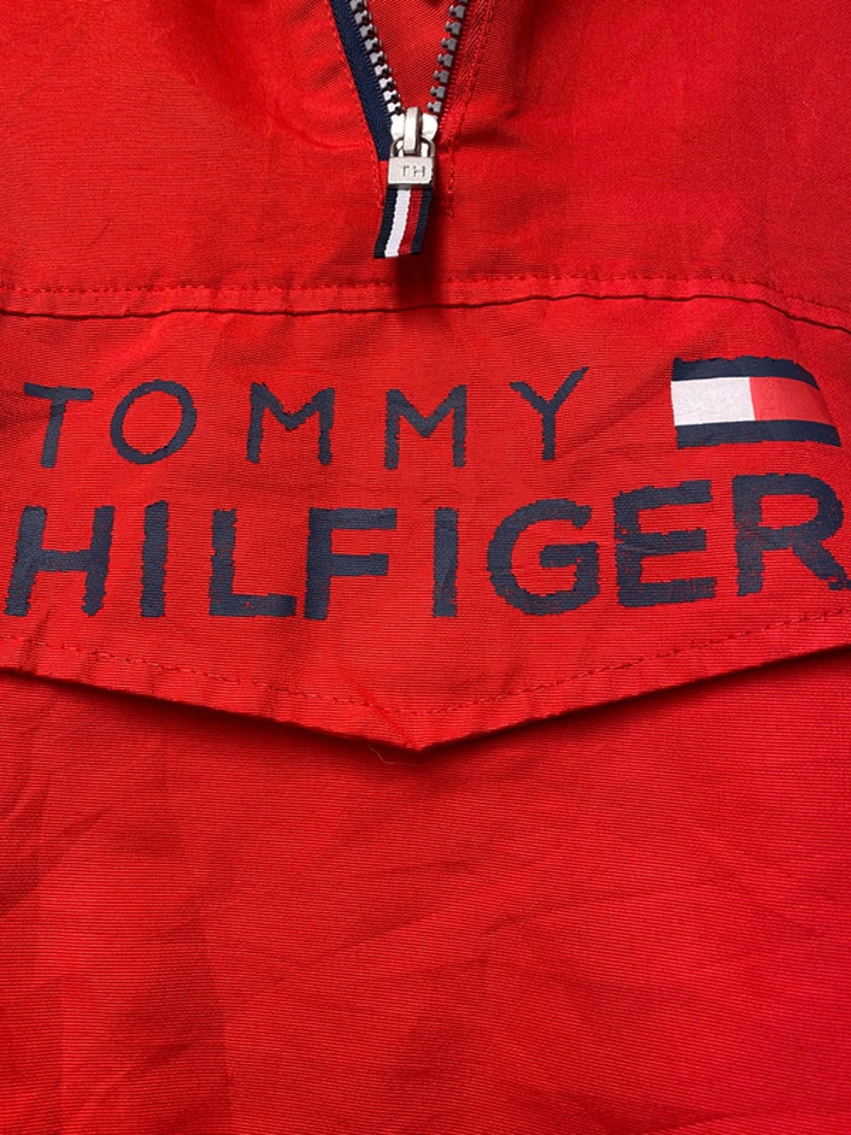 Tommy Hilfiger 12 - 14 year old 1/4 zip jacket red