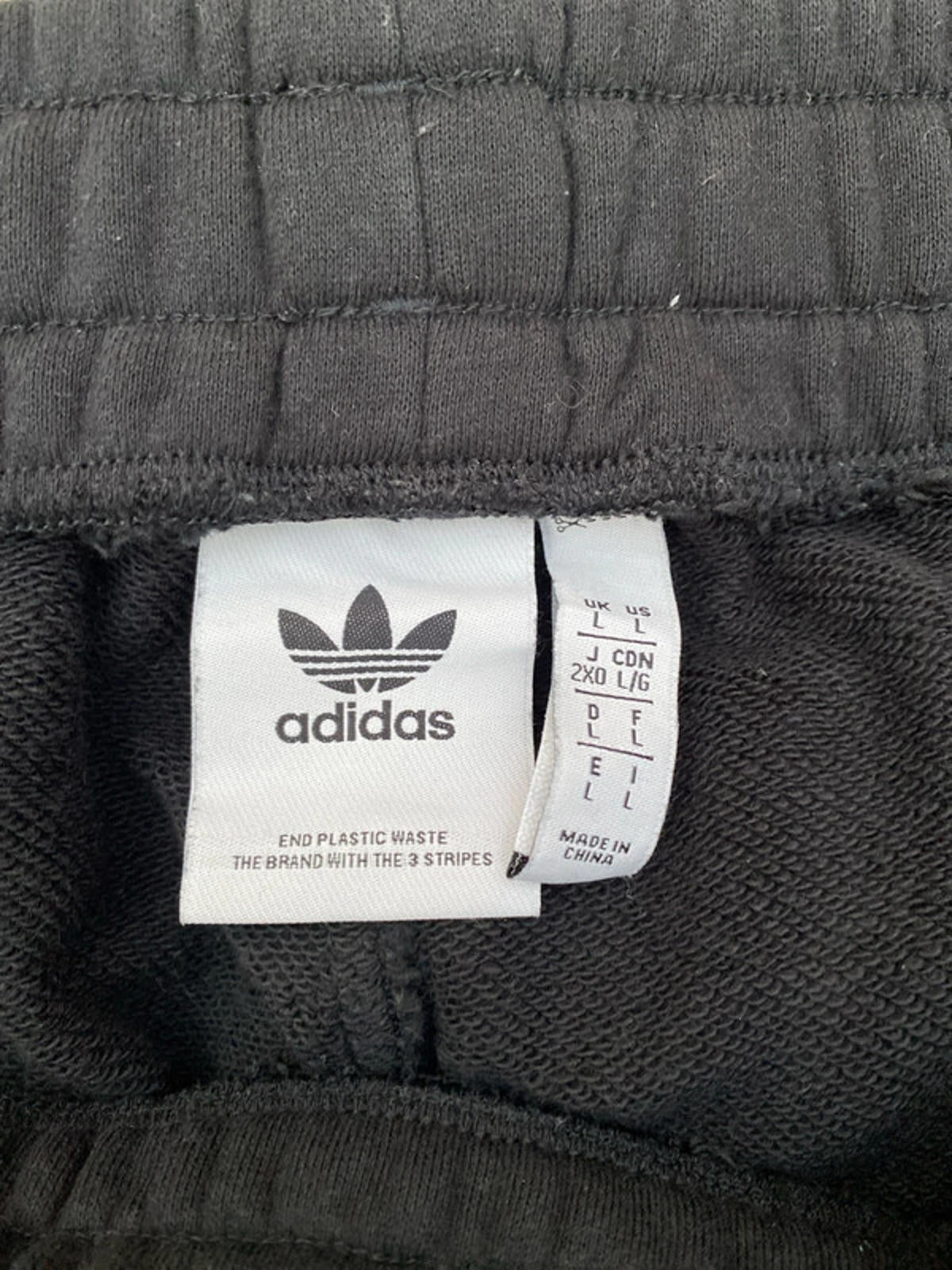 Adidas soft feel black Joggers large