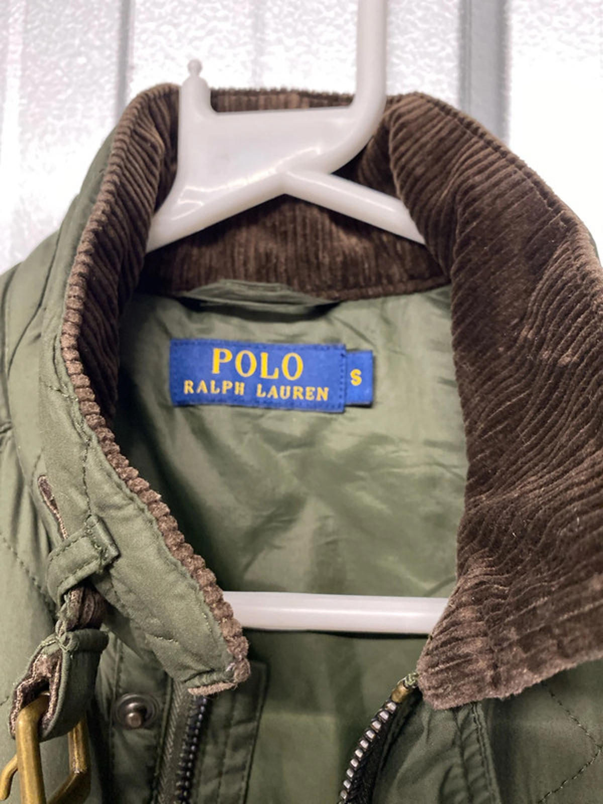Polo Ralph Lauren padded green Gilet small