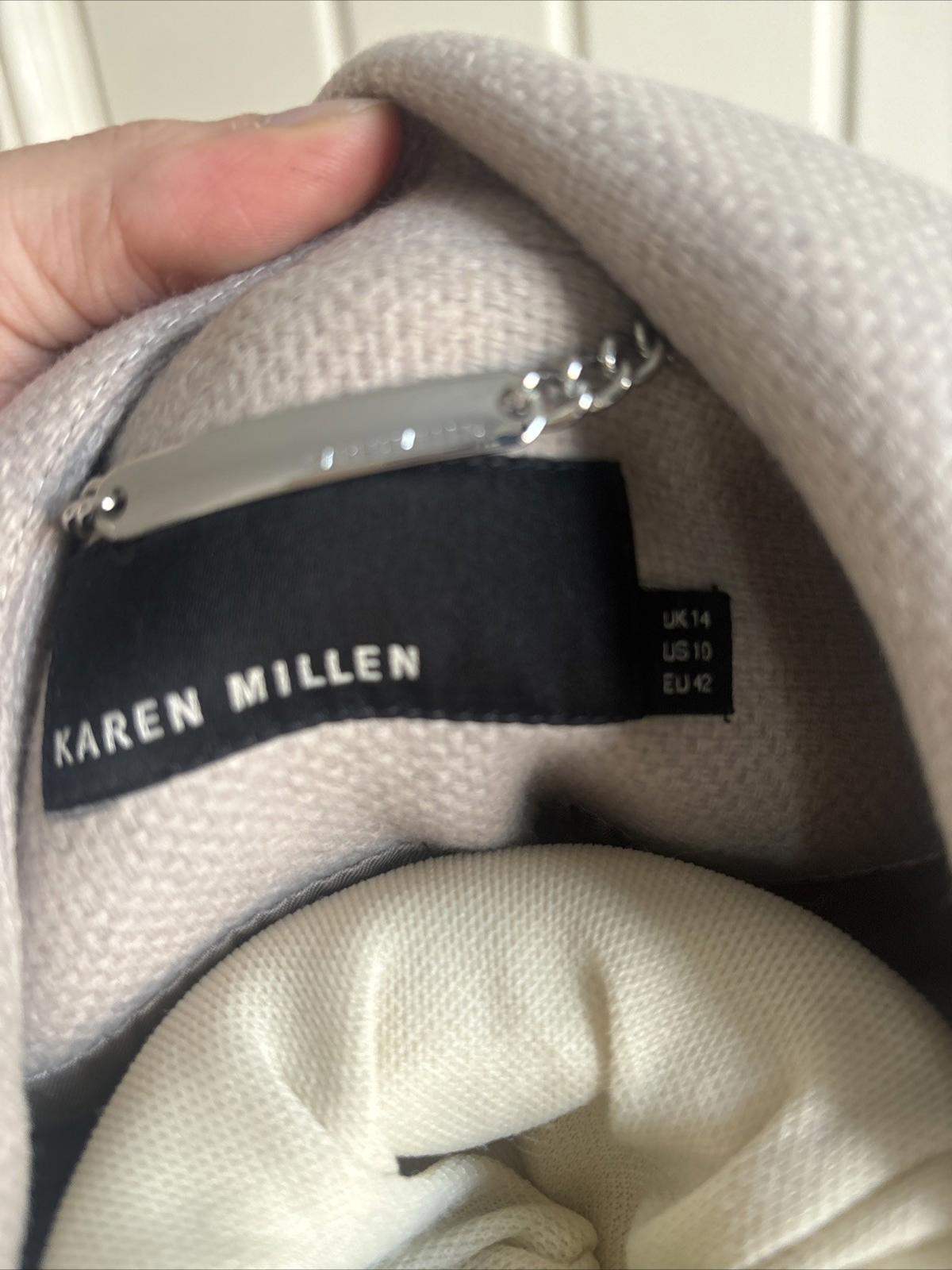 Karen Millen Overcoat Uk 14