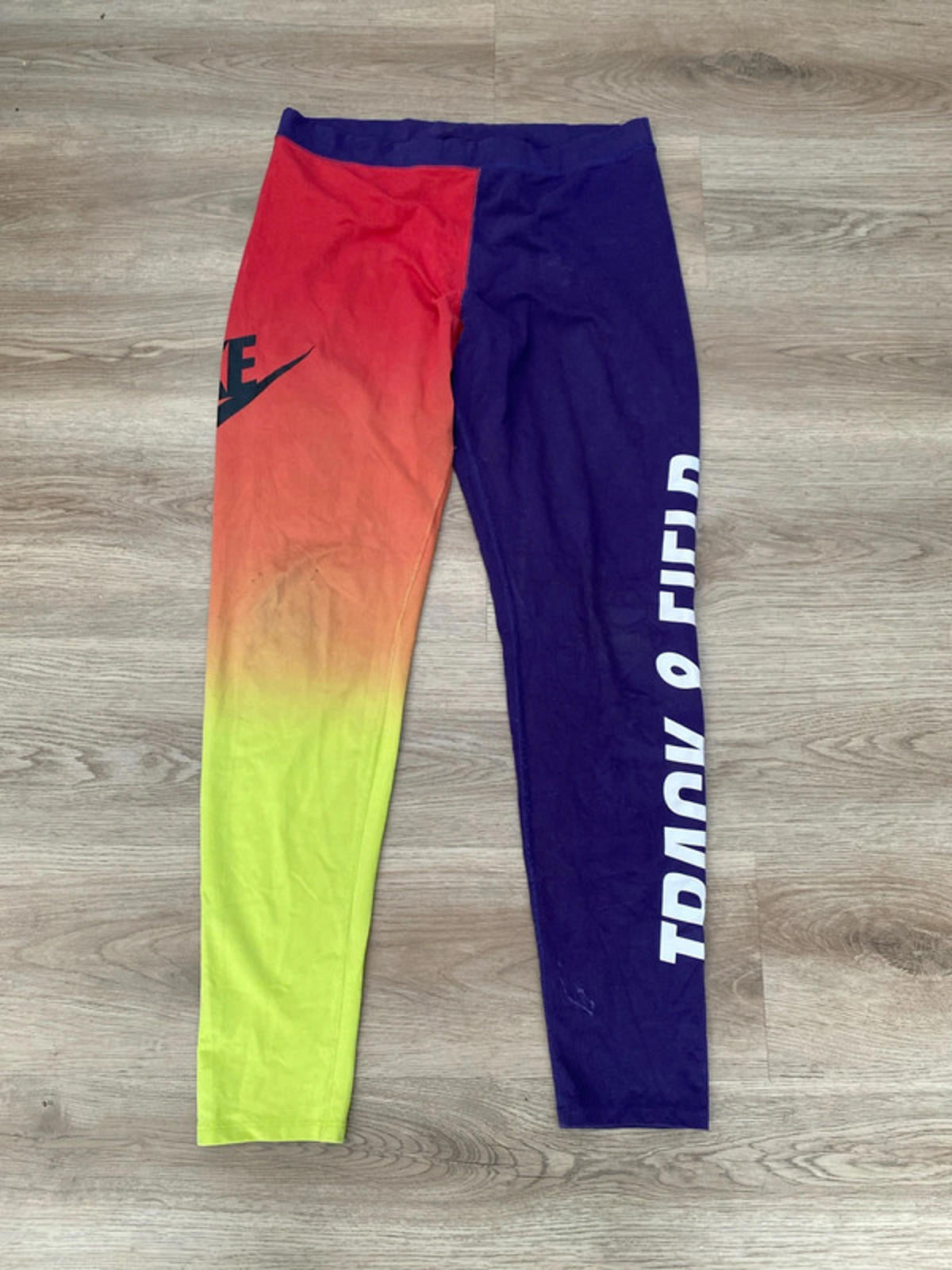 Nike Stretch Joggers /leggings multi coloured.medium