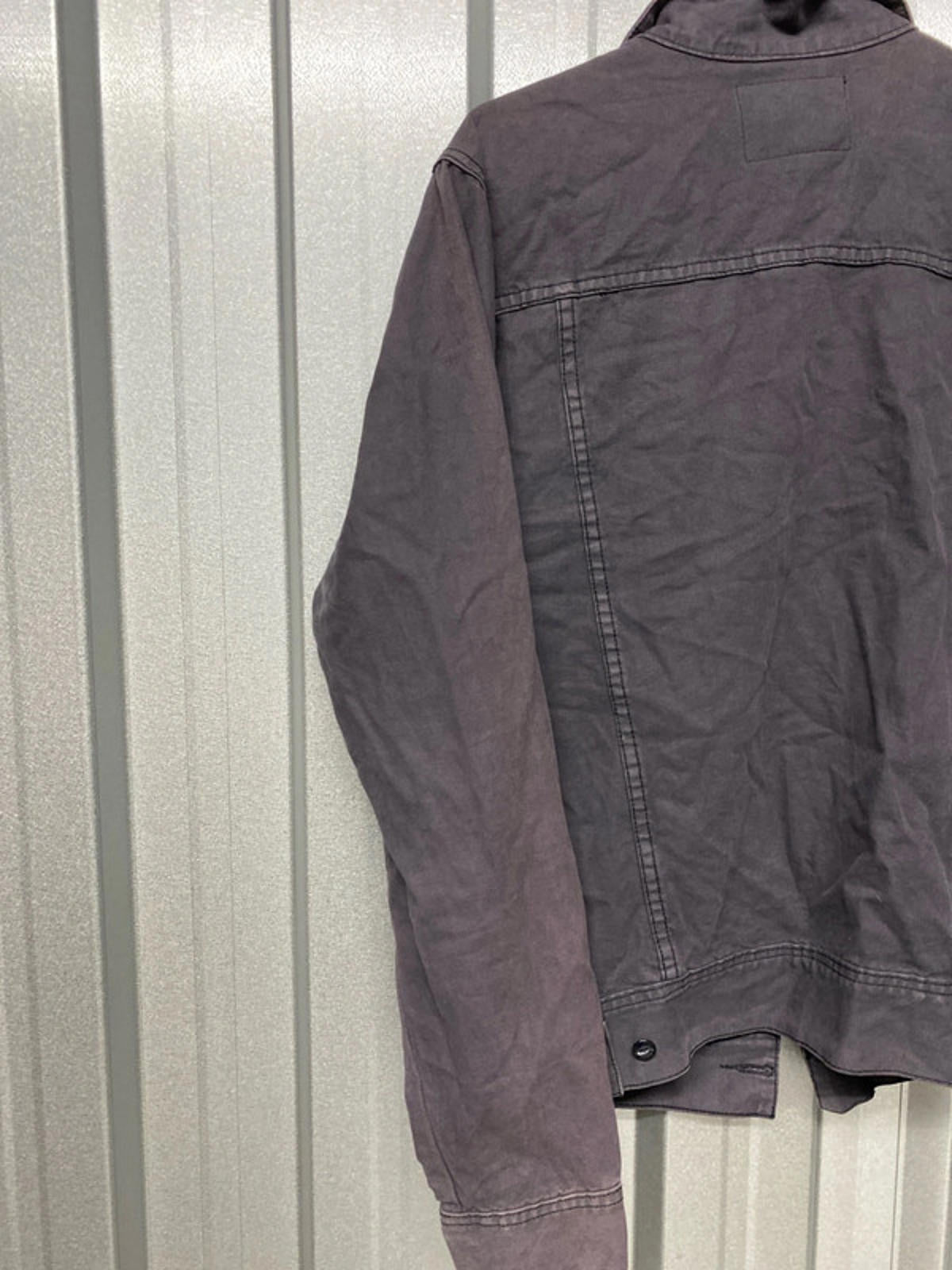 Lee Denim Jacket Grey Large