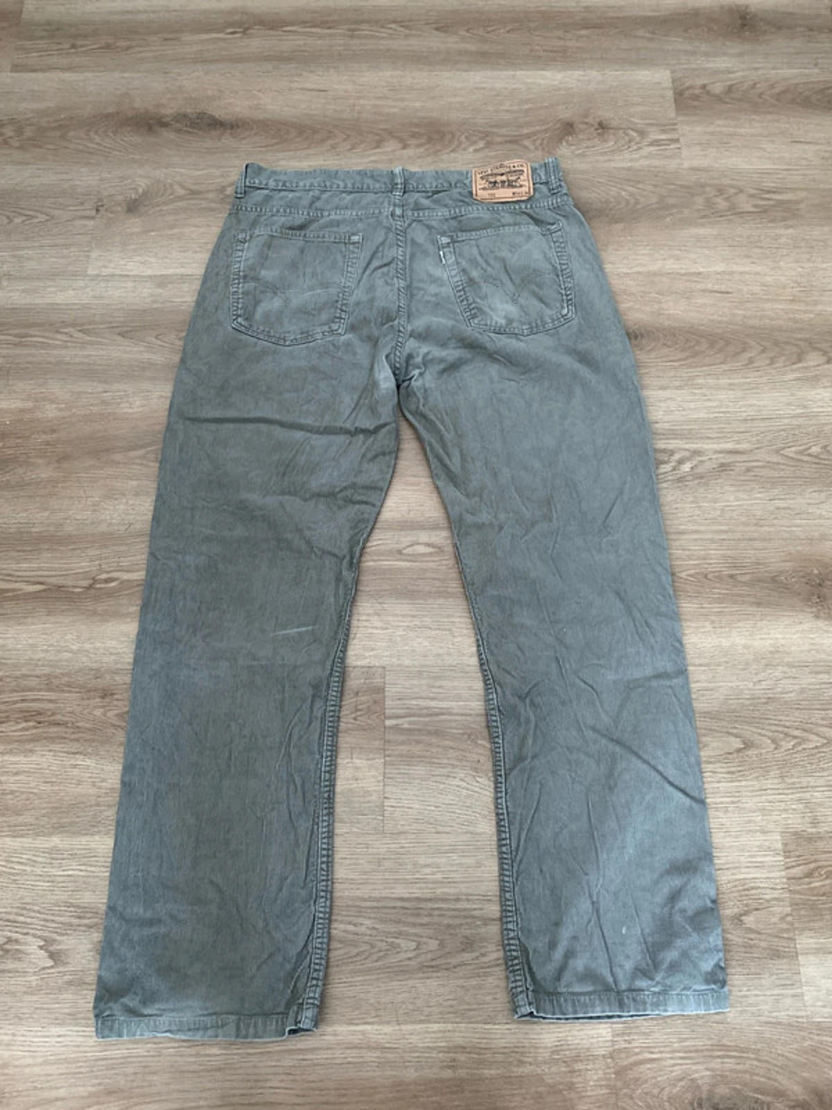 Levi’s Strauss corduroy trousers/ jeans khaki colour  size 36