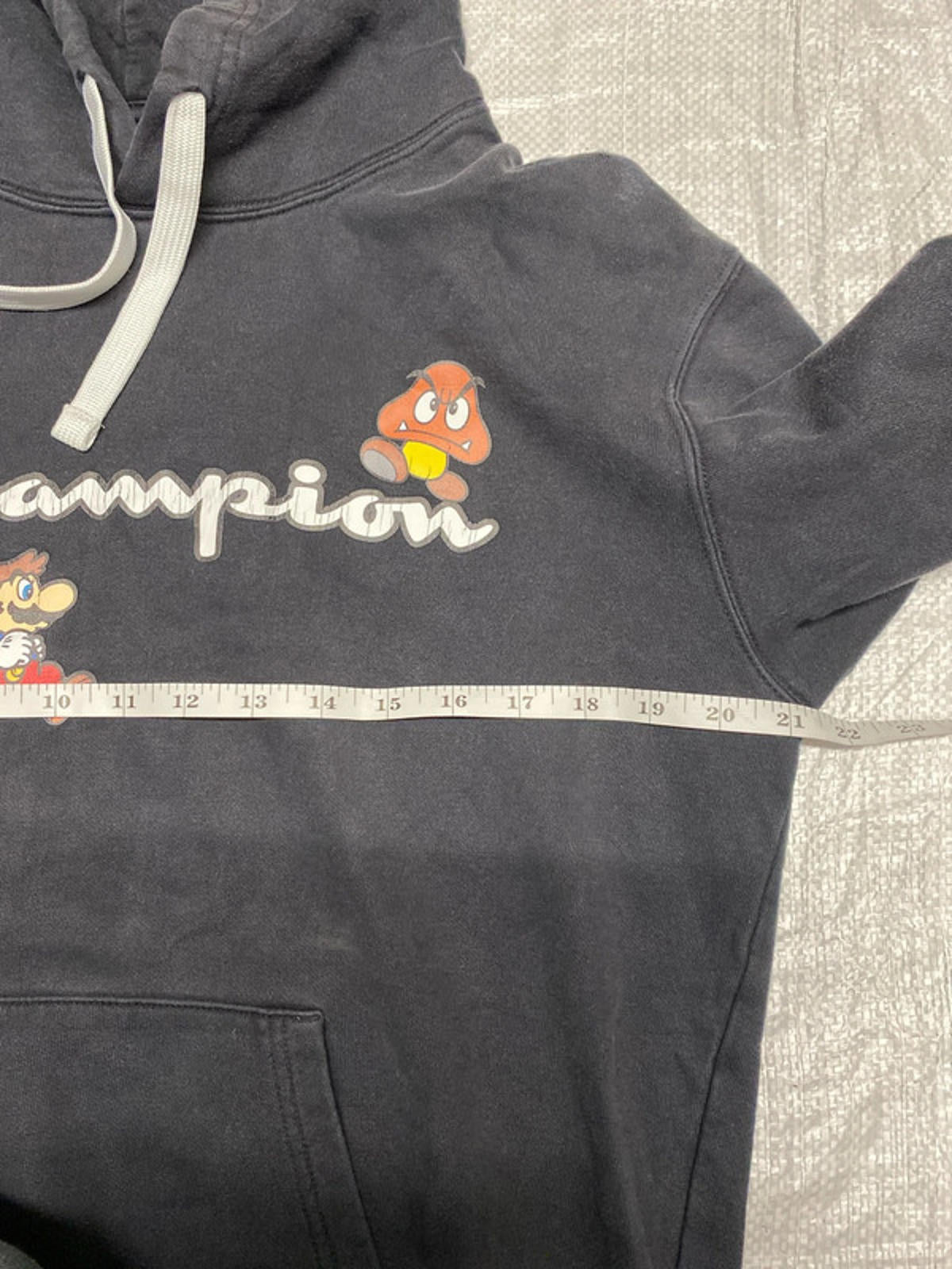 Mario Brothers Champion Hoodie medium