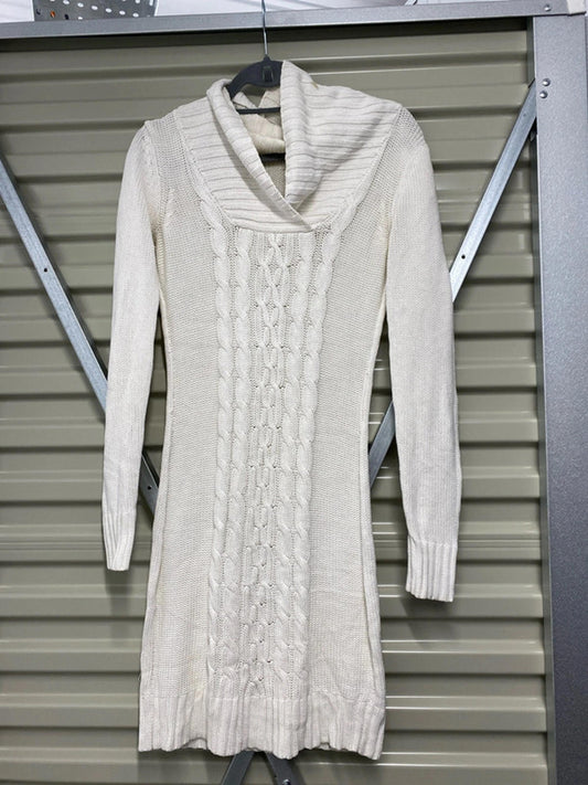 Guess knitted  dress medium white