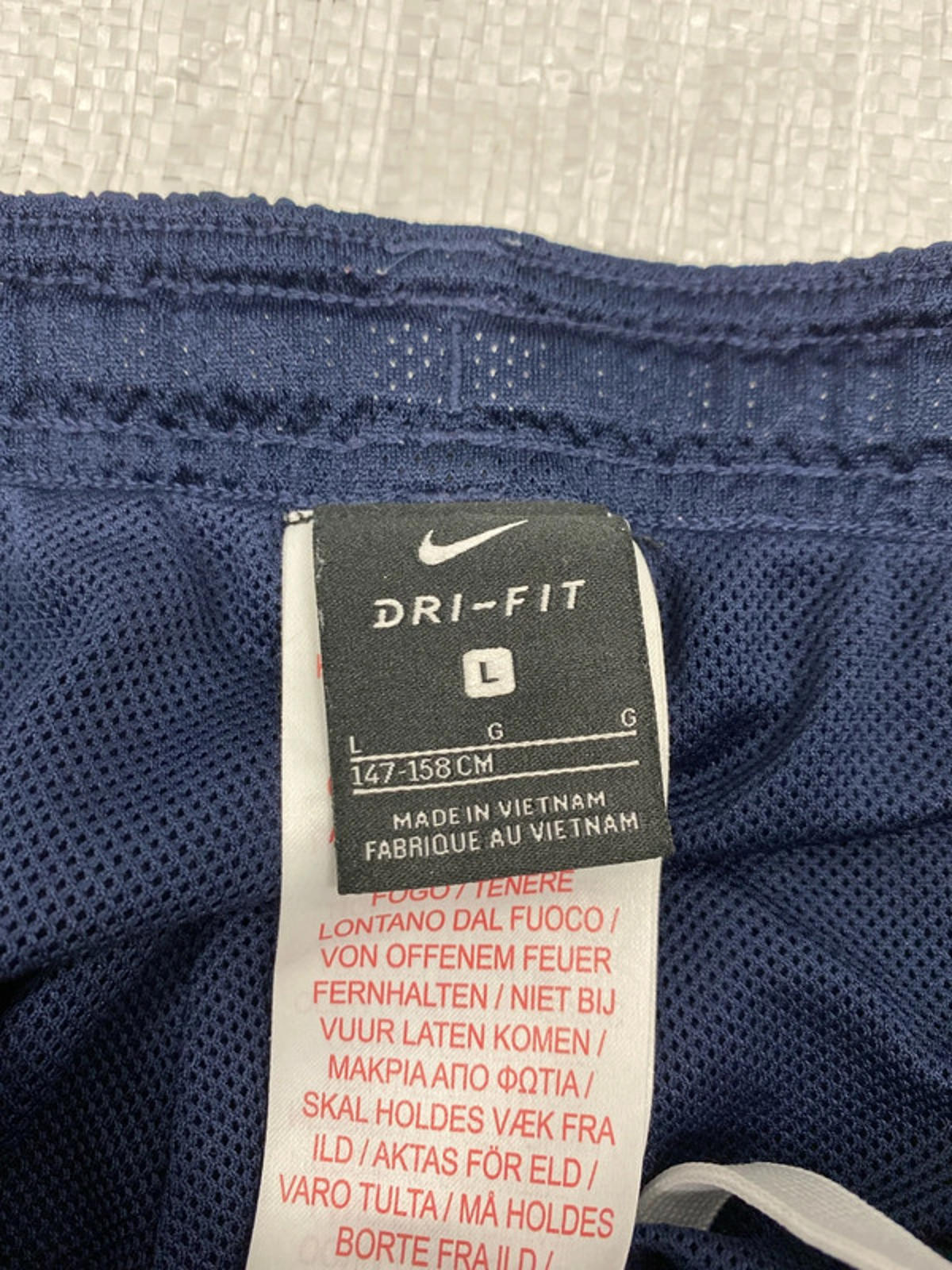 Nike Dri-fit large kids joggers blue