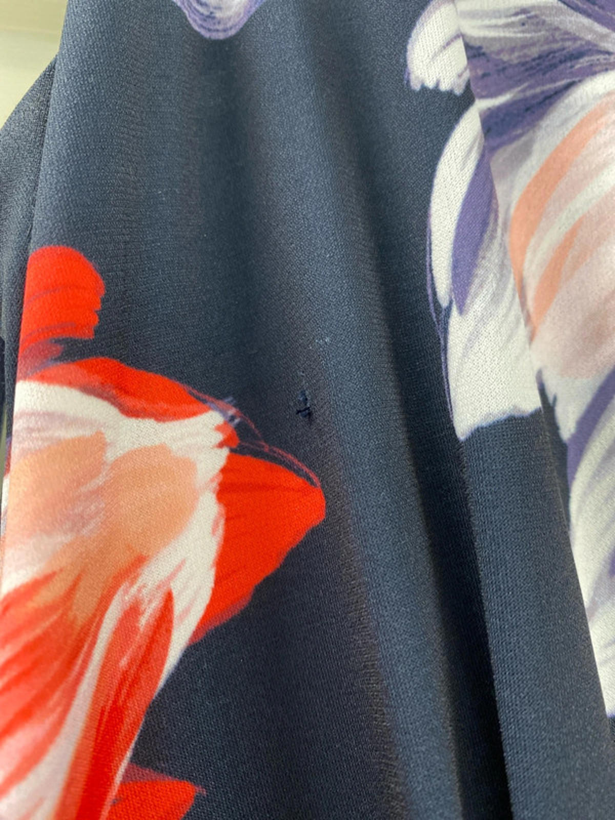 Monsoon long flowered dress size 12