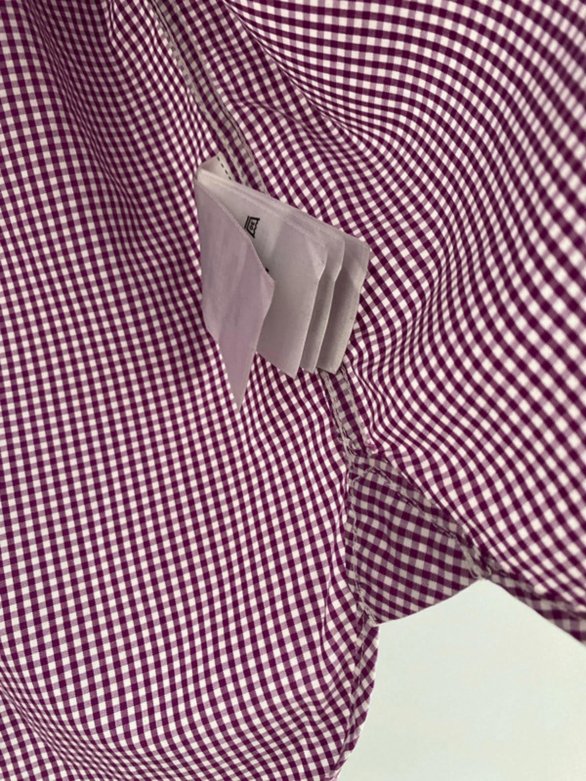 Ralph Lauren 15,1/2 collar shirt purple checkered