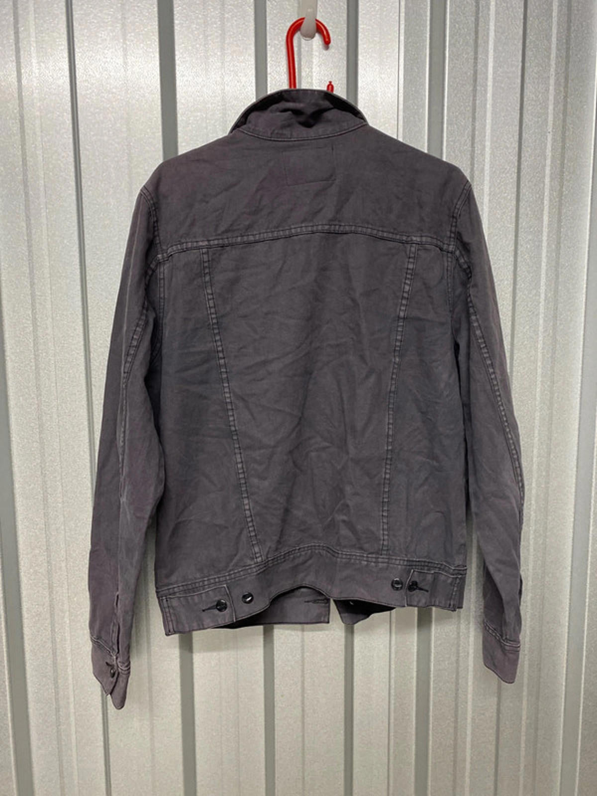 Lee Denim Jacket Grey Large