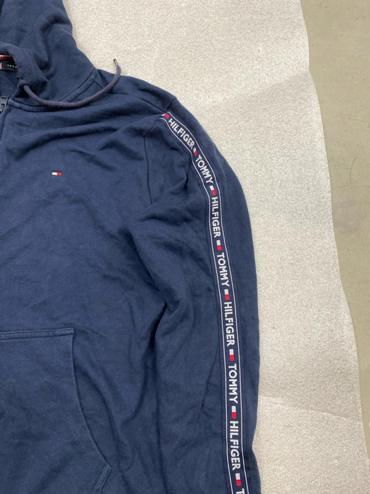 Tommy Hilfiger Blue Hoodie Mens XL