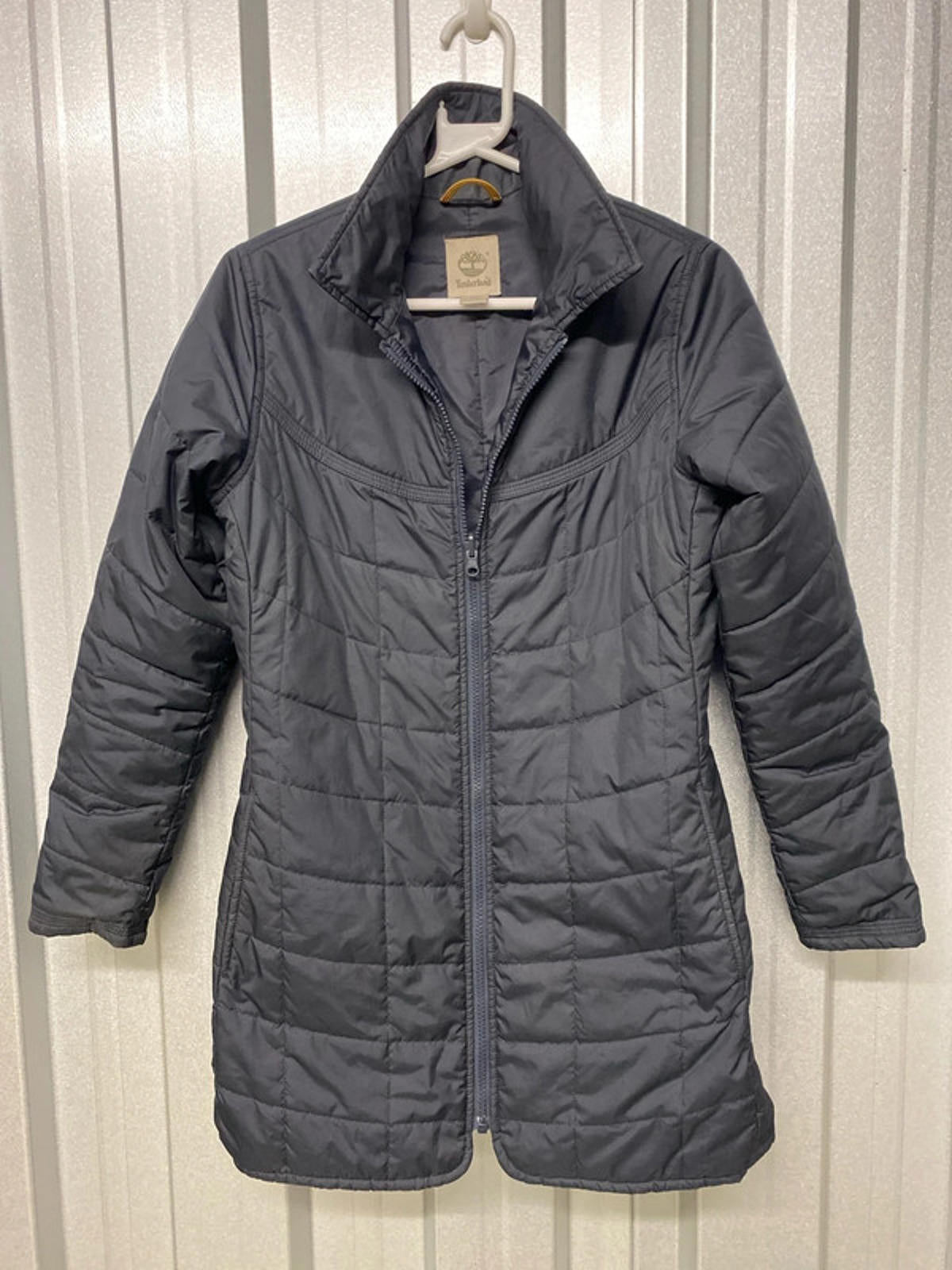 Timberland Small quilted coat black