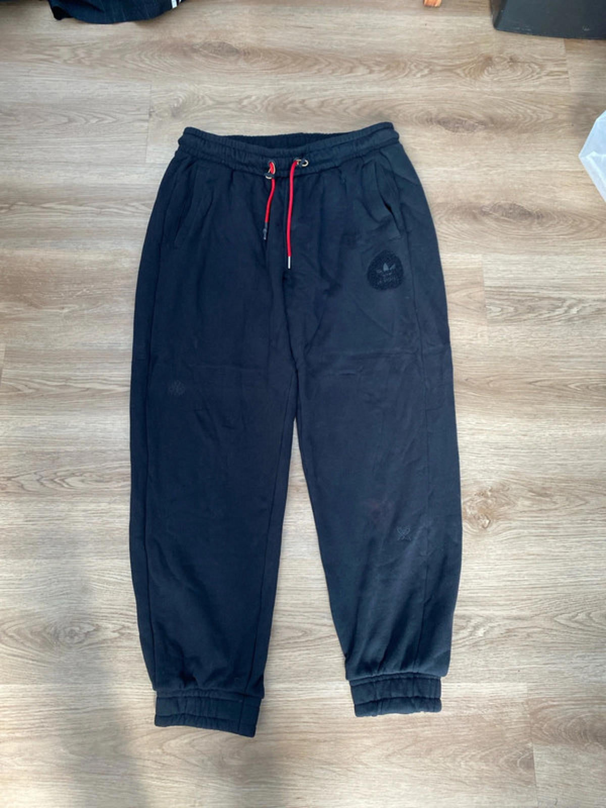 Adidas soft feel black Joggers large