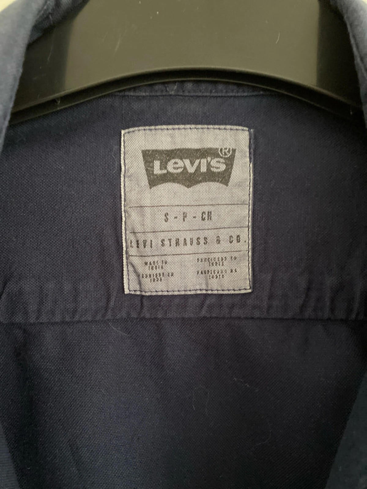 Levi’s Shirt long sleeve small navy