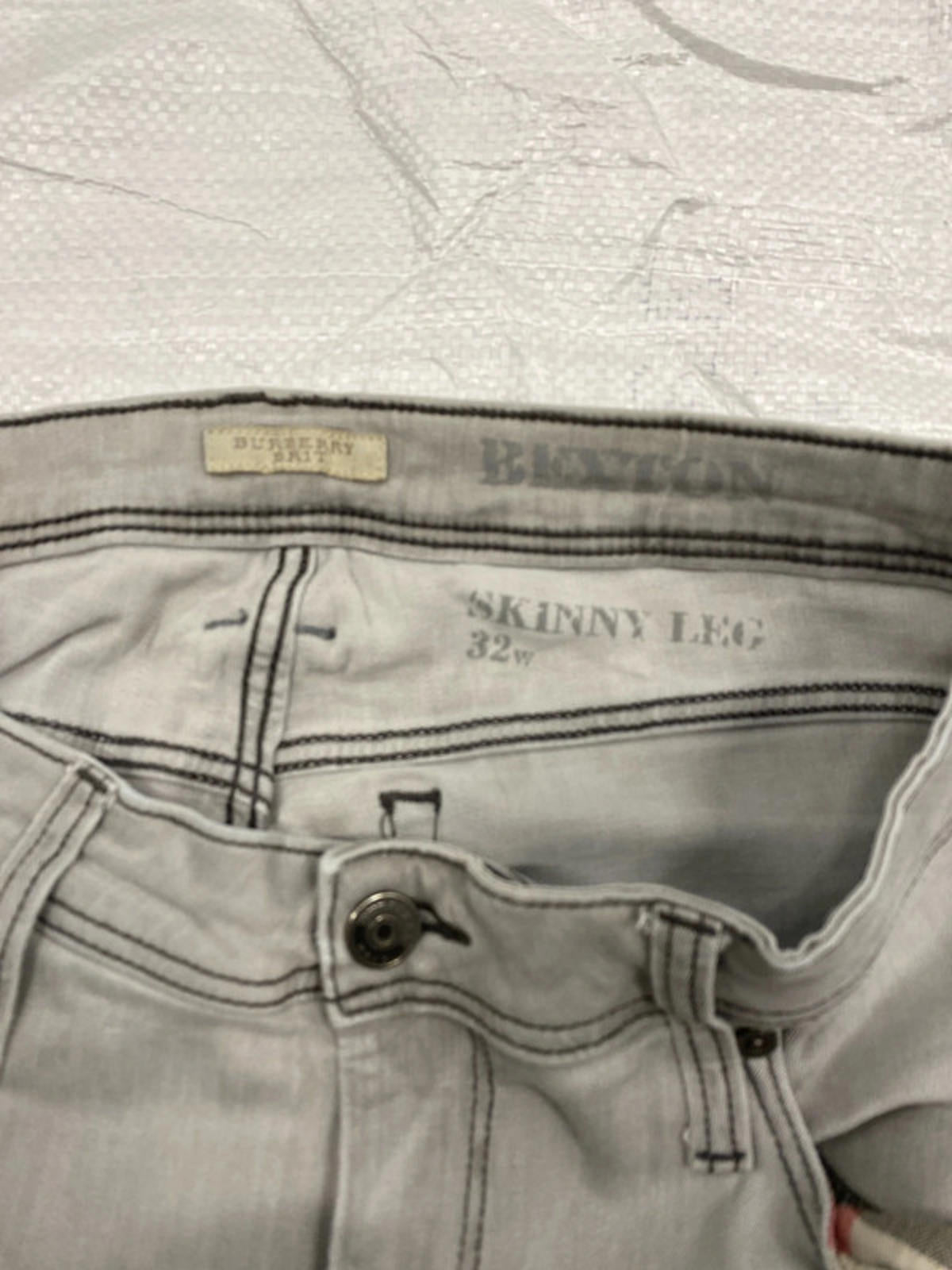Burberry Bexton Jeans grey size 32 skinny