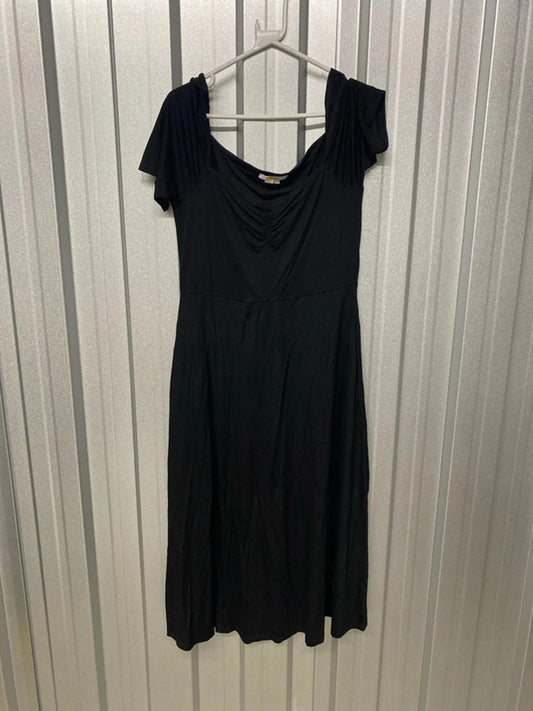 Boden Size 14 long black dress