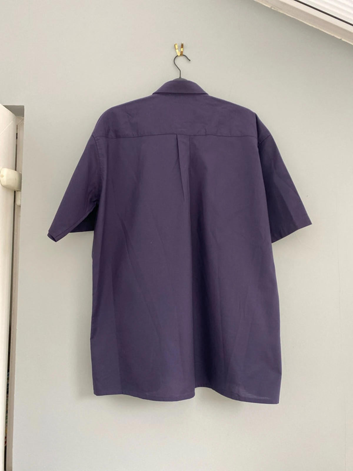 Dickies short sleeve purple shirt size 17