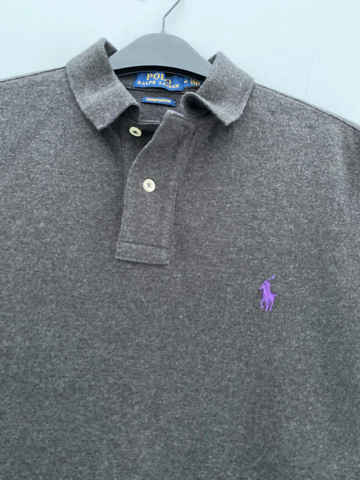 Ralph Lauren polo shirt medium Grey