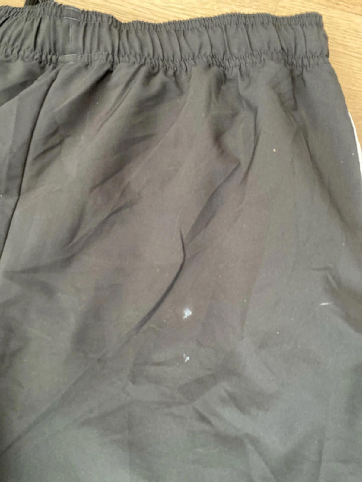 Adidas black sports shorts medium