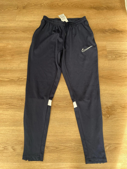 Nike Dri Fit small joggers navy