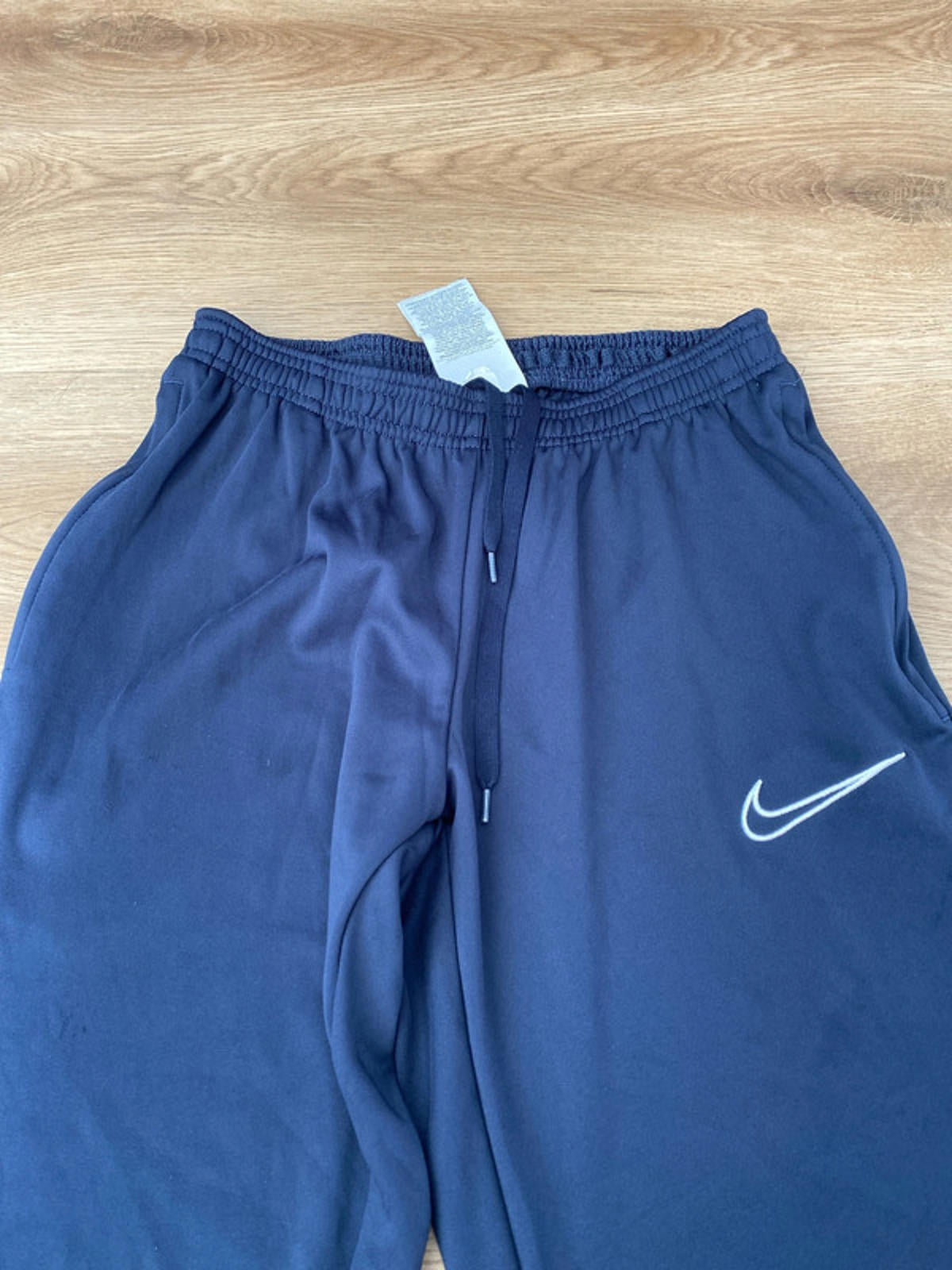 Nike Dri Fit small joggers navy