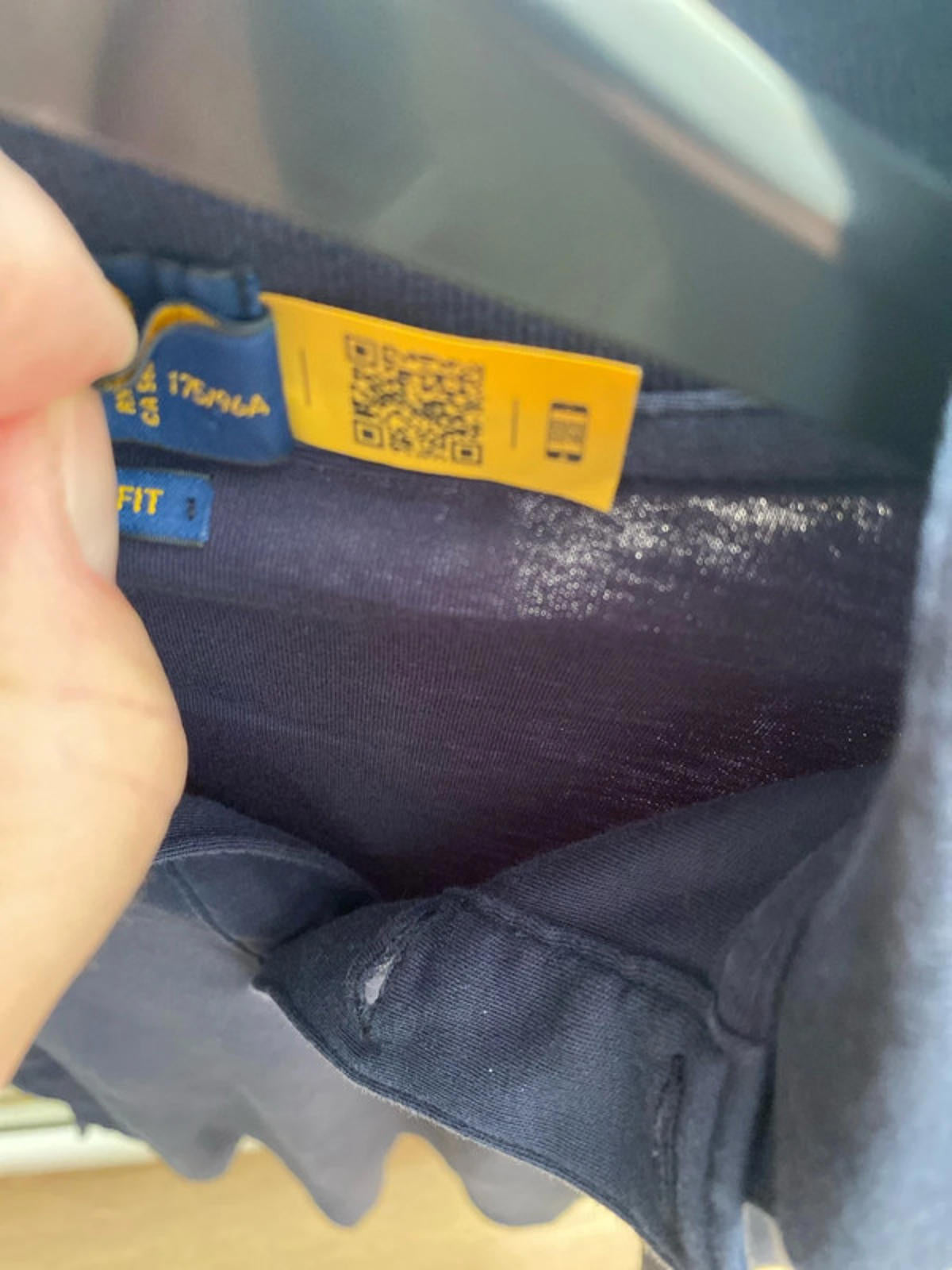 Ralph Lauren polo shirt medium blue