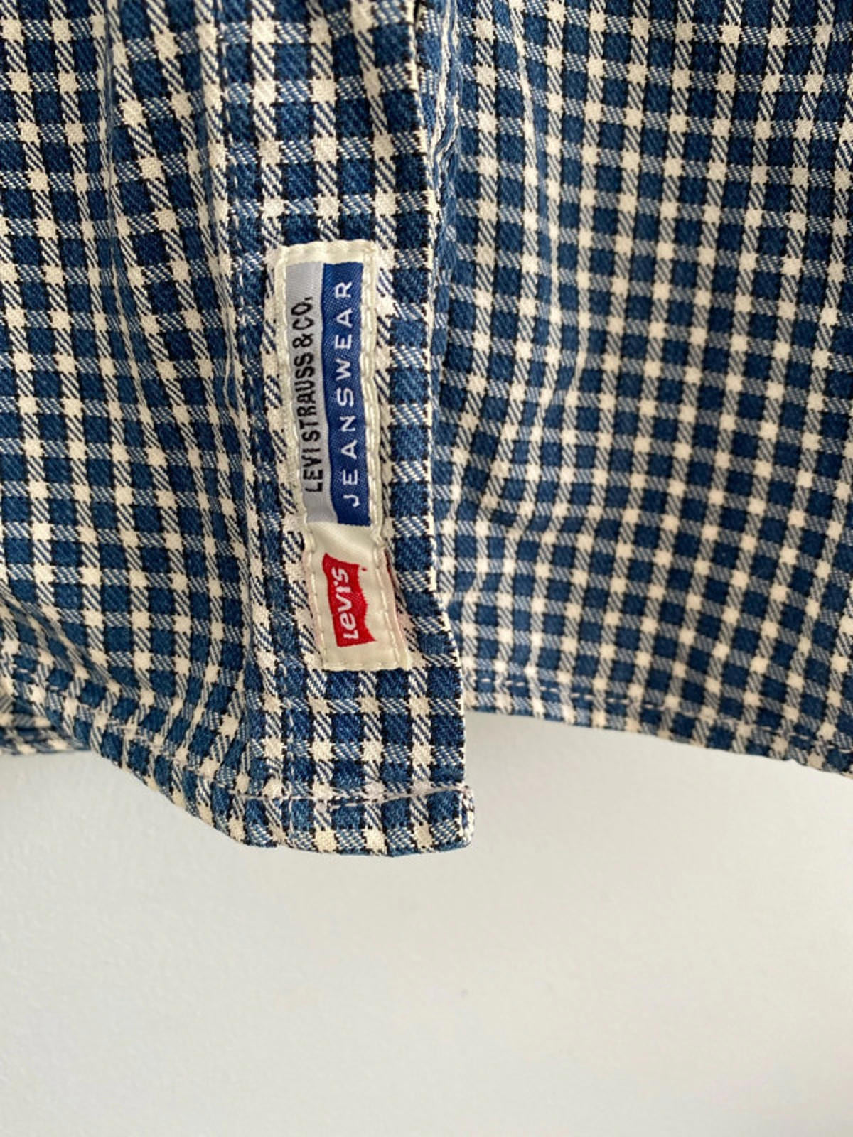 Levi’s Strauss checked mens shirt XL