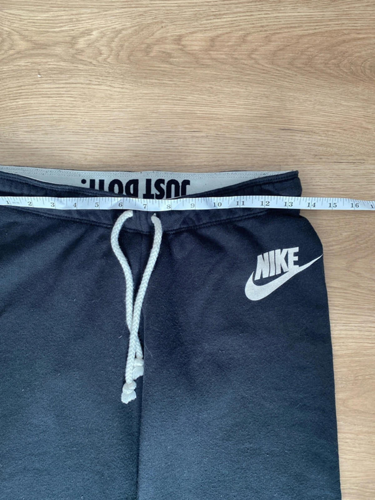 Nike small joggers black soft feel. Black