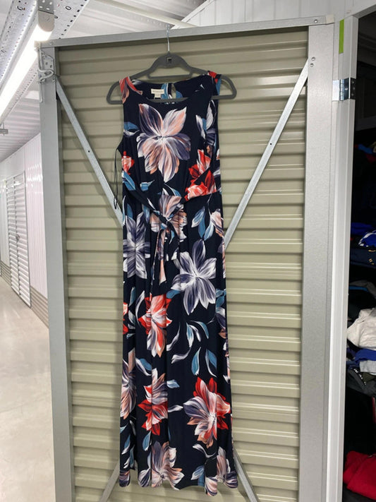 Monsoon long flowered dress size 12