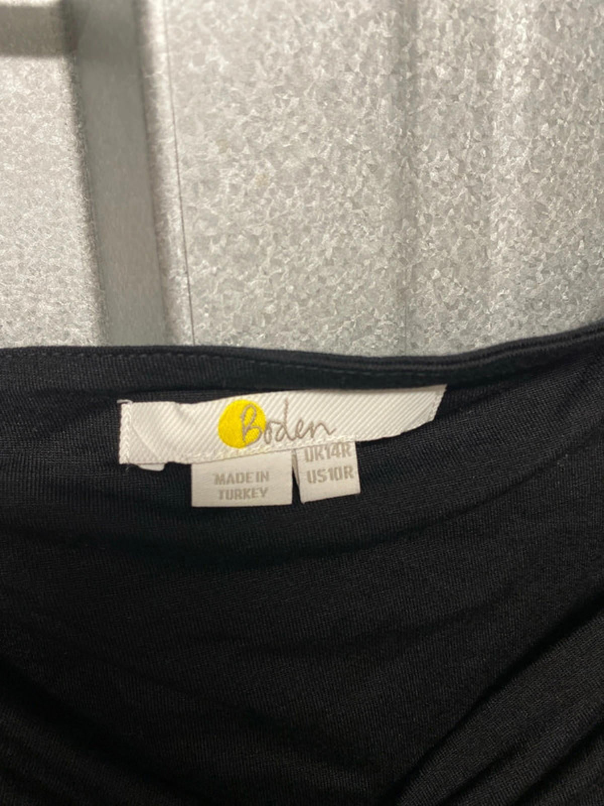 Boden Size 14 long black dress