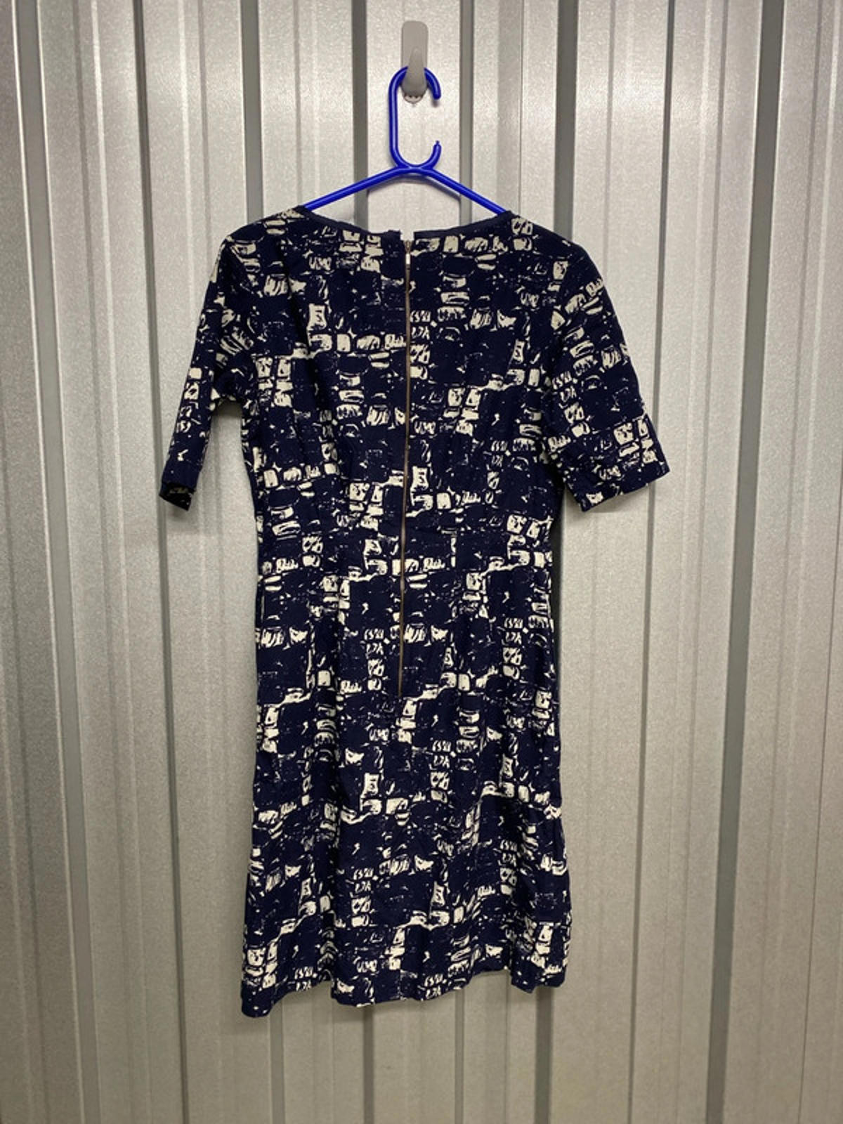 Toast Dress blue / white size 12