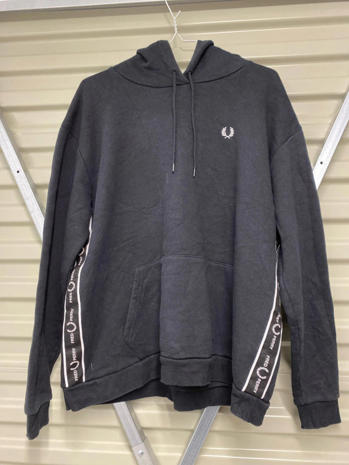 Fred Perry Hoodie size 14 black