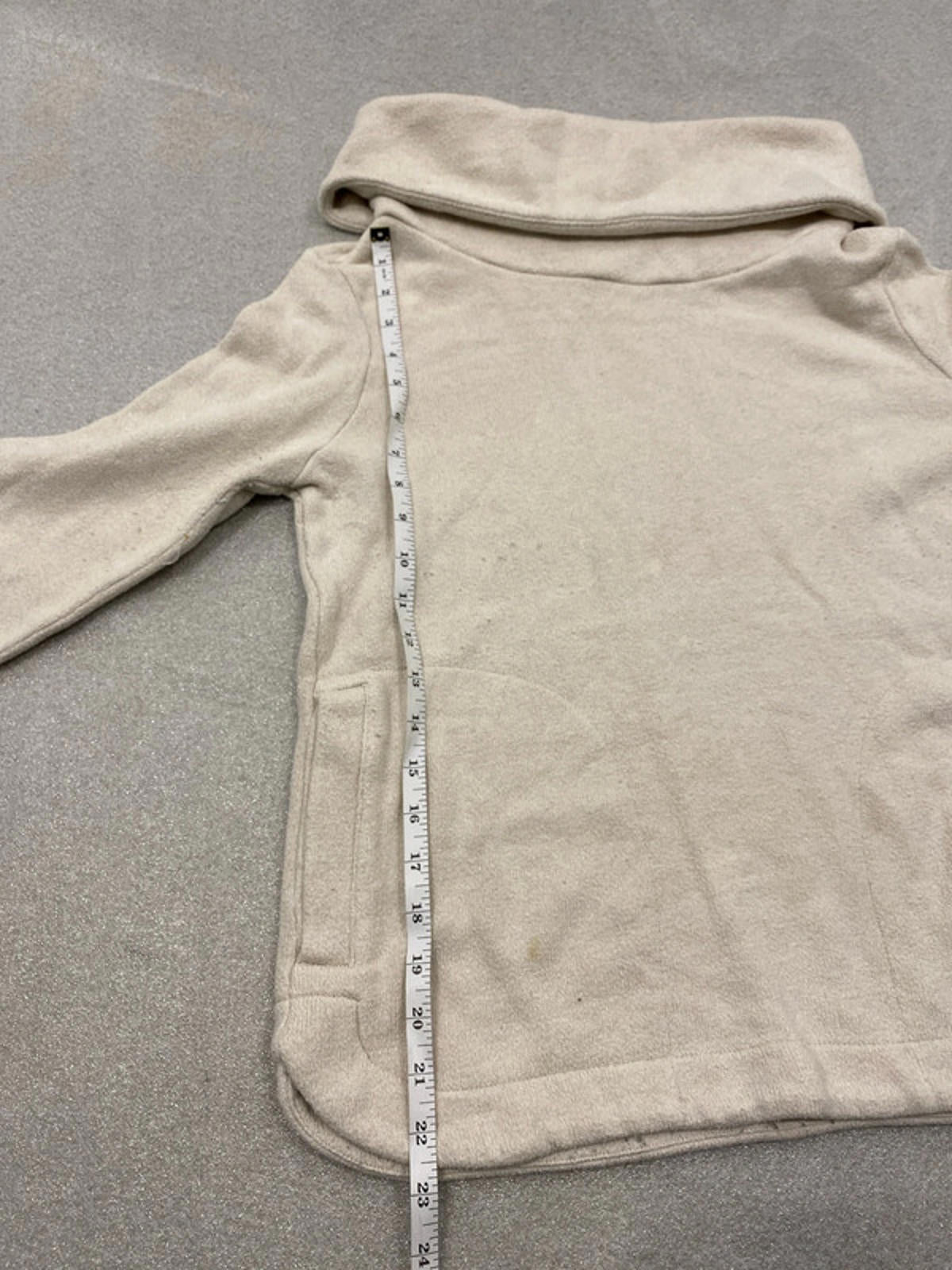 Tommy Hilfiger soft sweater small cream