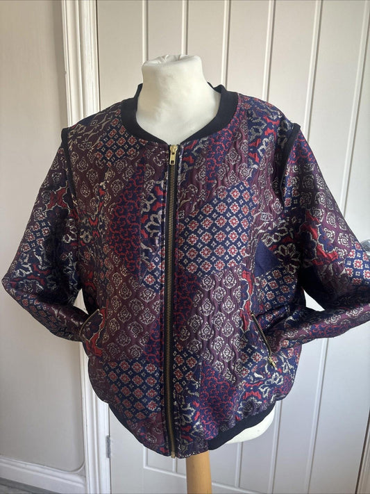 Monsoon Bomber Jacket Uk 14