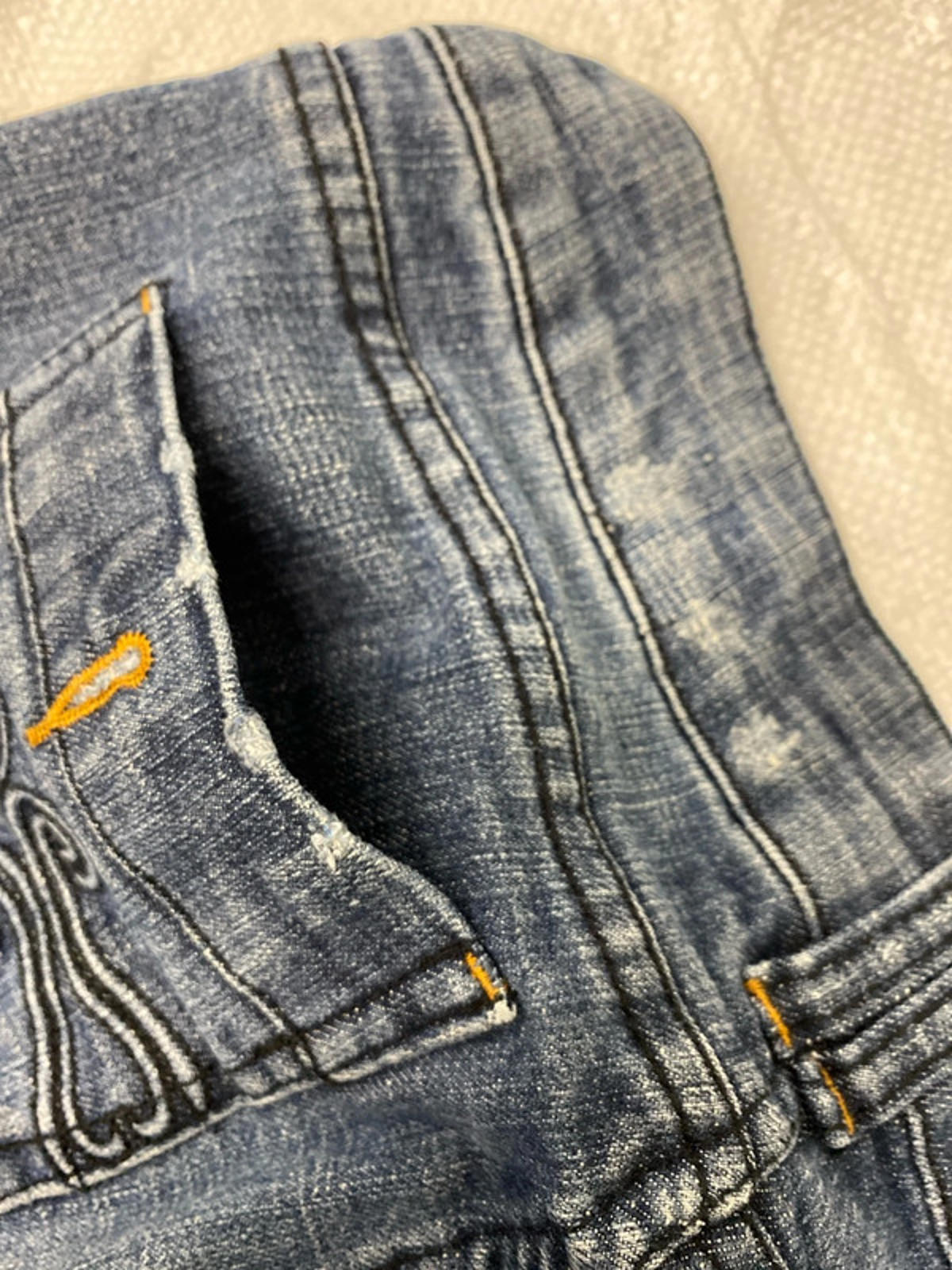 Indigo Rein size 9 slim flared jeans Y2K