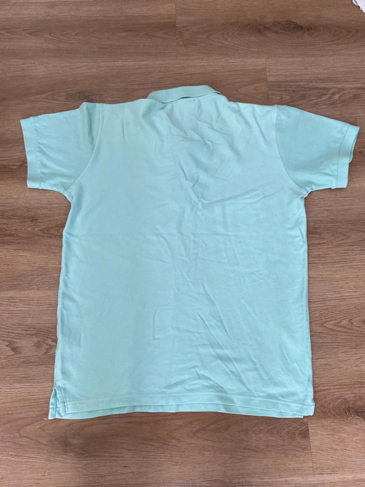 Lacoste mint coloured polo shirt medium