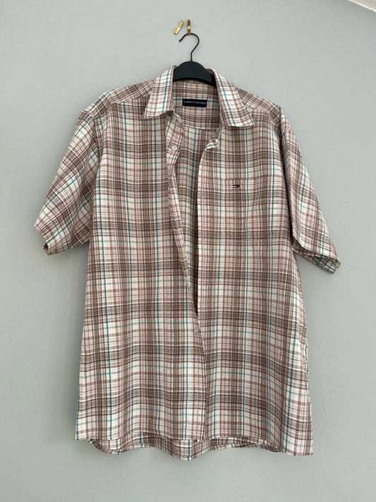 Tommy Hilfiger Checked shirt sleeve shirt XL