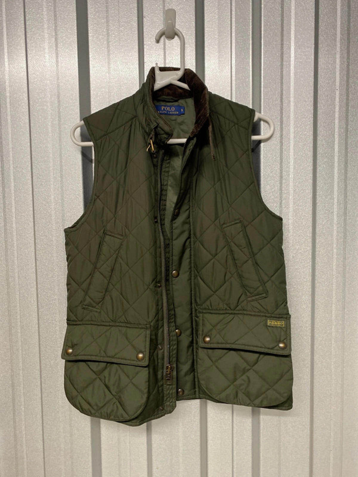 Polo Ralph Lauren padded green Gilet small
