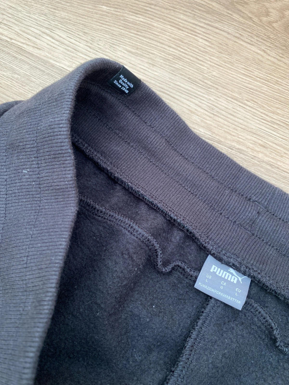 Puma joggers black large